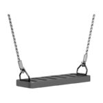 Plank Seat & Galvanized Chain Set